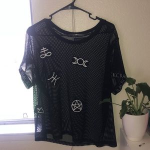 Blackcraft mesh top